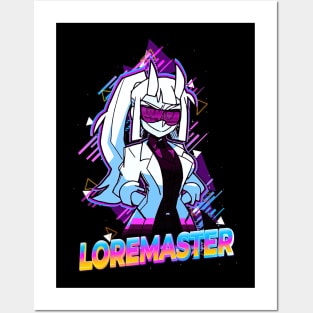 Loremaster Helltaker Posters and Art